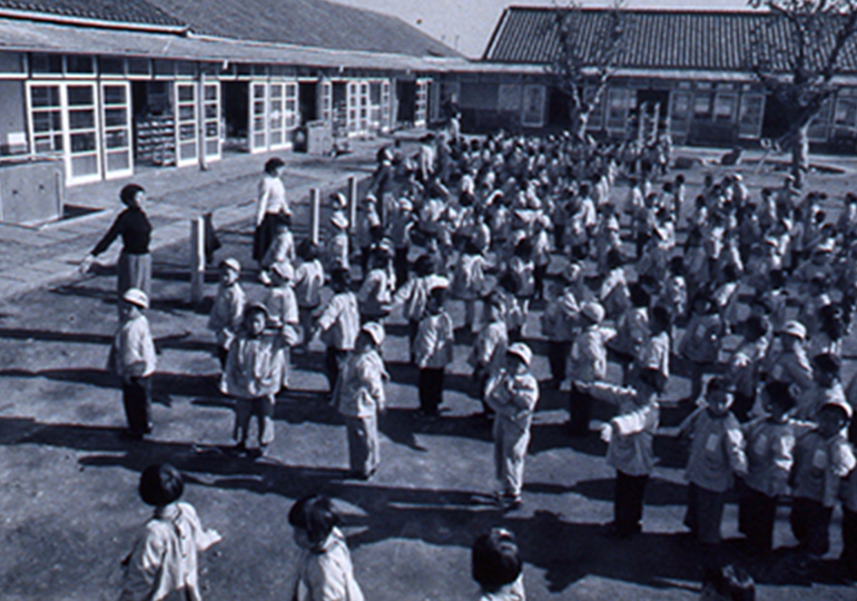 敬愛幼稚園の保育風景